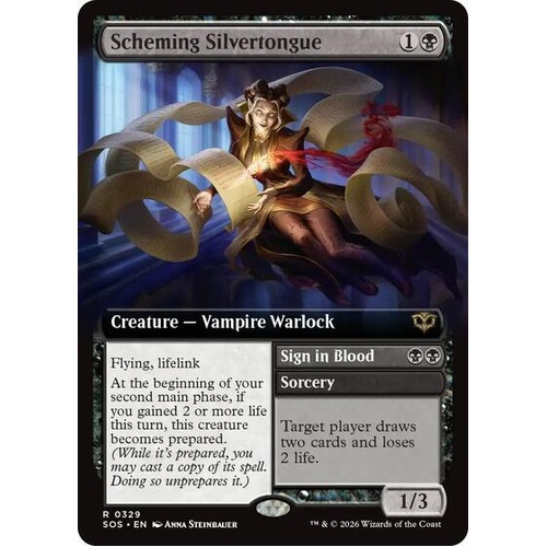 Scheming Silvertongue (Extended Art) - SOS