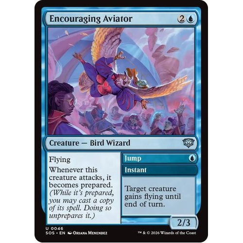 Encouraging Aviator FOIL - SOS