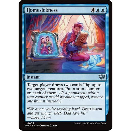 Homesickness FOIL - SOS