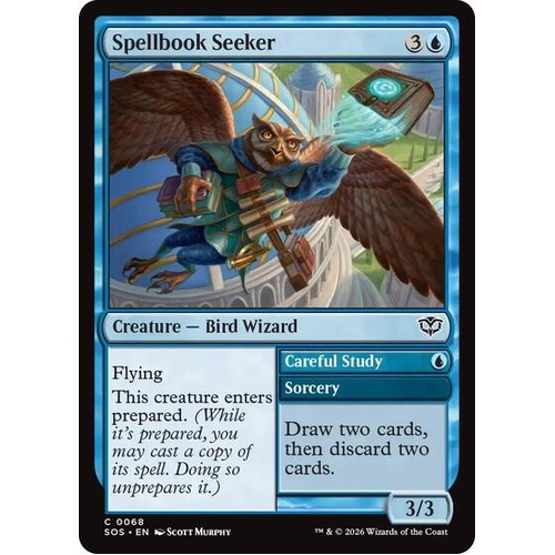 Spellbook Seeker FOIL - SOS