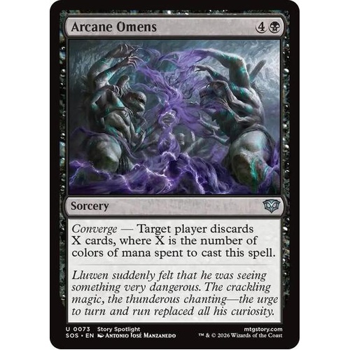 Arcane Omens FOIL - SOS