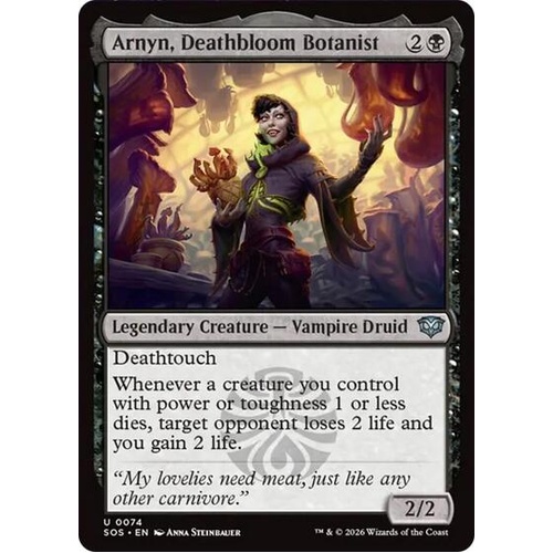 Arnyn, Deathbloom Botanist FOIL - SOS
