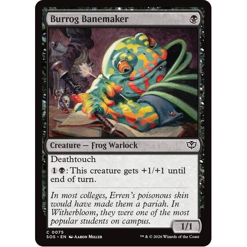 Burrog Banemaker FOIL - SOS