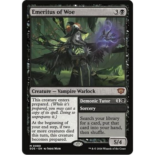 Emeritus of Woe FOIL - SOS