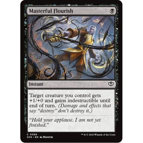 Masterful Flourish FOIL - SOS