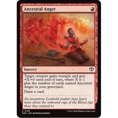 Ancestral Anger FOIL - SOS
