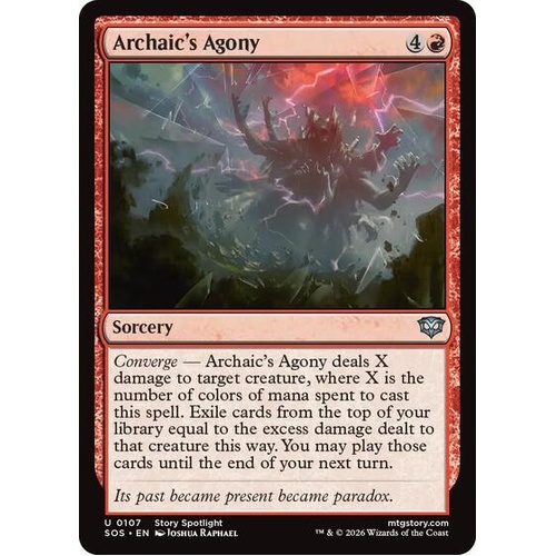 Archaic's Agony FOIL - SOS