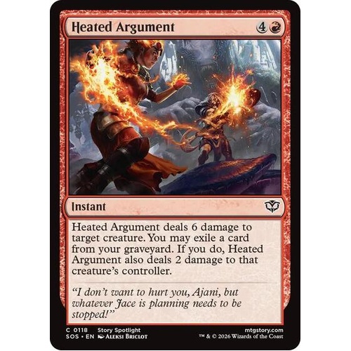 Heated Argument FOIL - SOS