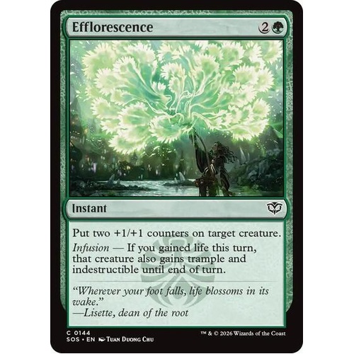 Efflorescence FOIL - SOS