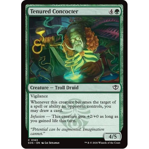 Tenured Concocter FOIL - SOS