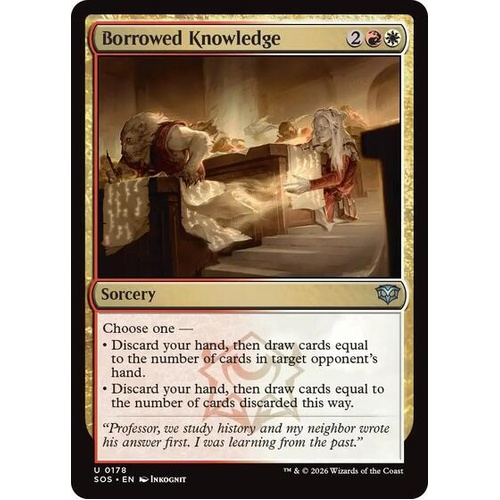Borrowed Knowledge FOIL - SOS