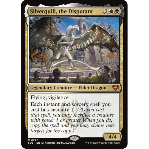 Silverquill, the Disputant FOIL - SOS