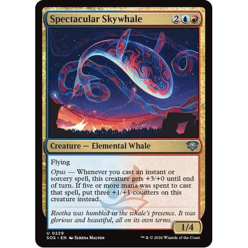 Spectacular Skywhale FOIL - SOS