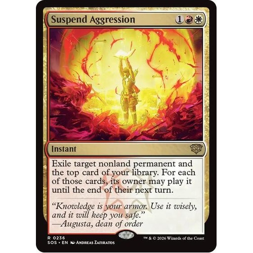 Suspend Aggression FOIL - SOS