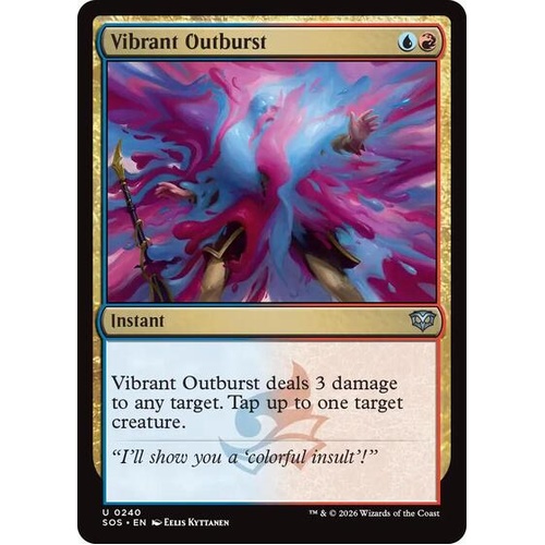 Vibrant Outburst FOIL - SOS