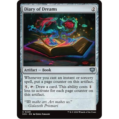 Diary of Dreams FOIL - SOS