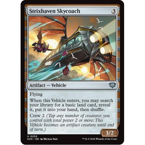 Strixhaven Skycoach FOIL - SOS