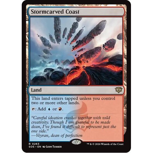 Stormcarved Coast FOIL - SOS