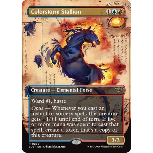 Colorstorm Stallion (Borderless) FOIL - SOS