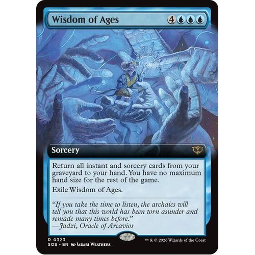 Wisdom of Ages (Extended Art) FOIL - SOS