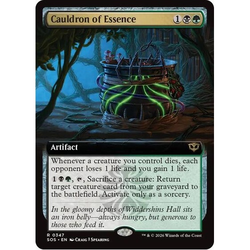 Cauldron of Essence (Extended Art) FOIL - SOS
