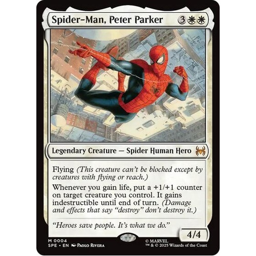 Spider-Man, Peter Parker - SPE