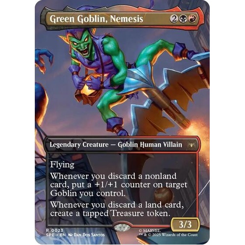Green Goblin, Nemesis (Borderless) - SPE