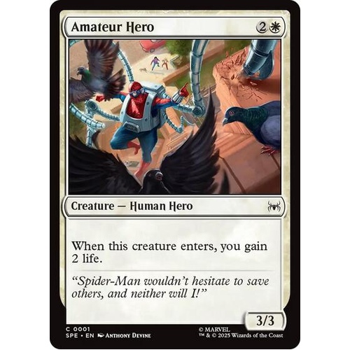 Amateur Hero FOIL - SPE