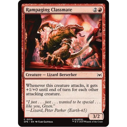 Rampaging Classmate FOIL - SPE