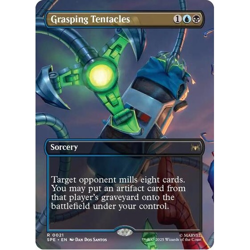 Grasping Tentacles (Borderless) FOIL - SPE