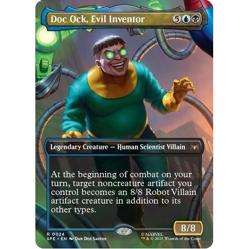 Doc Ock, Evil Inventor (Borderless) FOIL - SPE