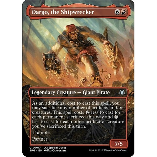 Dargo, the Shipwrecker (Borderless) - SPG