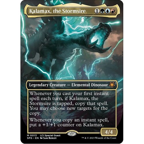 Kalamax, the Stormsire (Borderless) - SPG