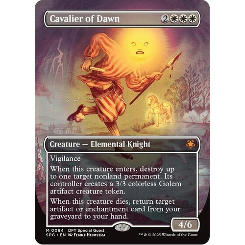 Cavalier of Dawn (Borderless) - SPG