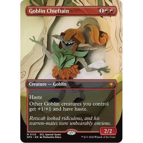 Goblin Chieftain (Borderless) - SPG