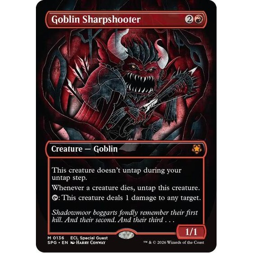 Goblin Sharpshooter (Borderless) - SPG