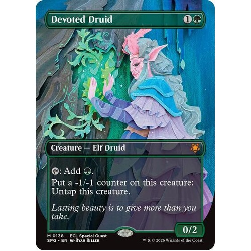 Devoted Druid (Borderless) - SPG