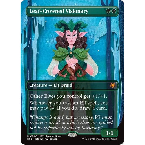 Leaf-Crowned Visionary (Borderless) - SPG