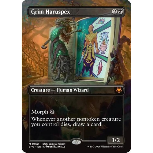Grim Haruspex (Borderless) - SPG