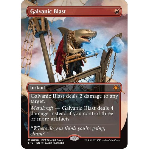 Galvanic Blast (Borderless) FOIL - SPG