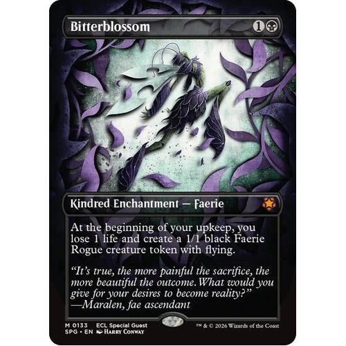Bitterblossom (Borderless) FOIL - SPG
