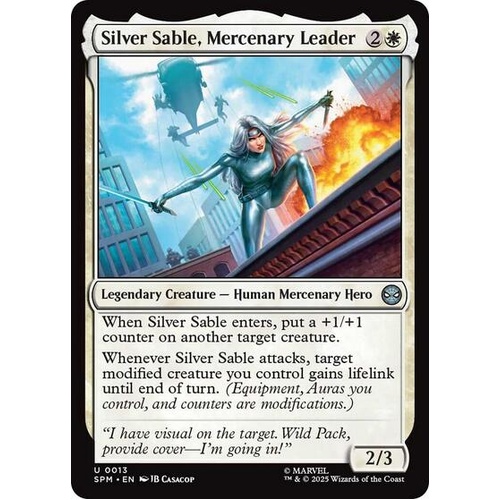 Silver Sable, Mercenary Leader - SPM