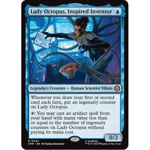 PREORDER Lady Octopus, Inspired Inventor - SPM