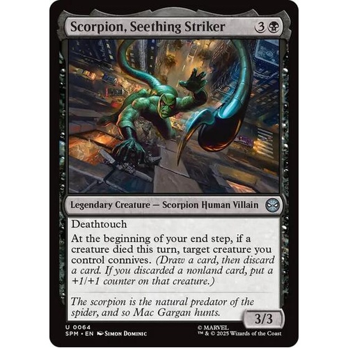 Scorpion, Seething Striker - SPM