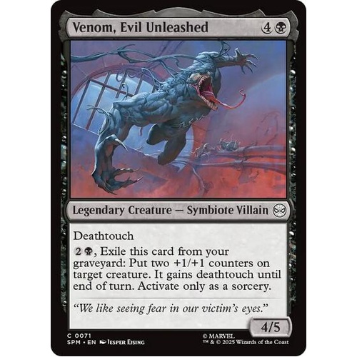 Venom, Evil Unleashed - SPM