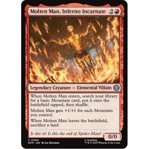 Molten Man, Inferno Incarnate - SPM