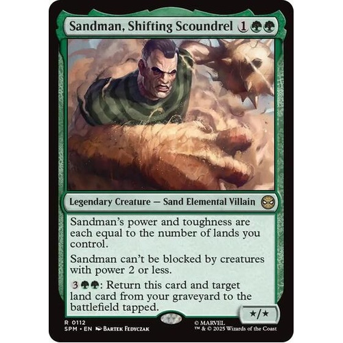 Sandman, Shifting Scoundrel - SPM