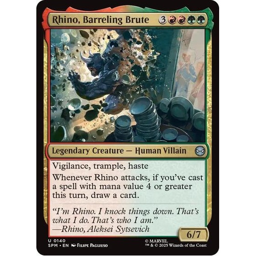 Rhino, Barreling Brute - SPM