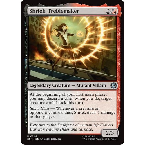 Shriek, Treblemaker - SPM