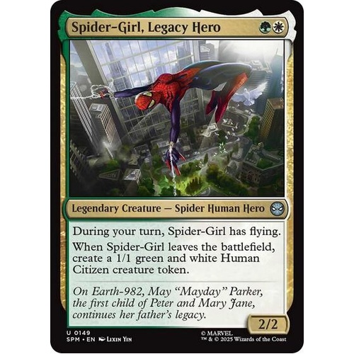 Spider-Girl, Legacy Hero - SPM